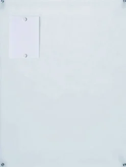Audio-Visual Direct Magnetic White Glass Dry-Erase Board Set Includes Magnets, Hardware & Marker Tray
