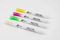 Audio-Visual Direct Neon Wet Erase Markers, Set of 4