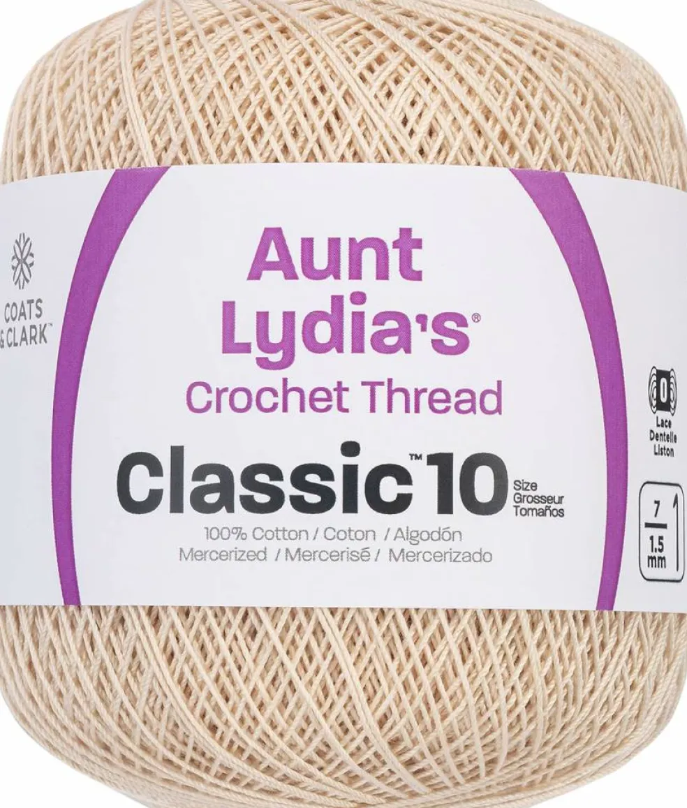 Aunt Lydia's Crochet Cotton Thread Classic 10