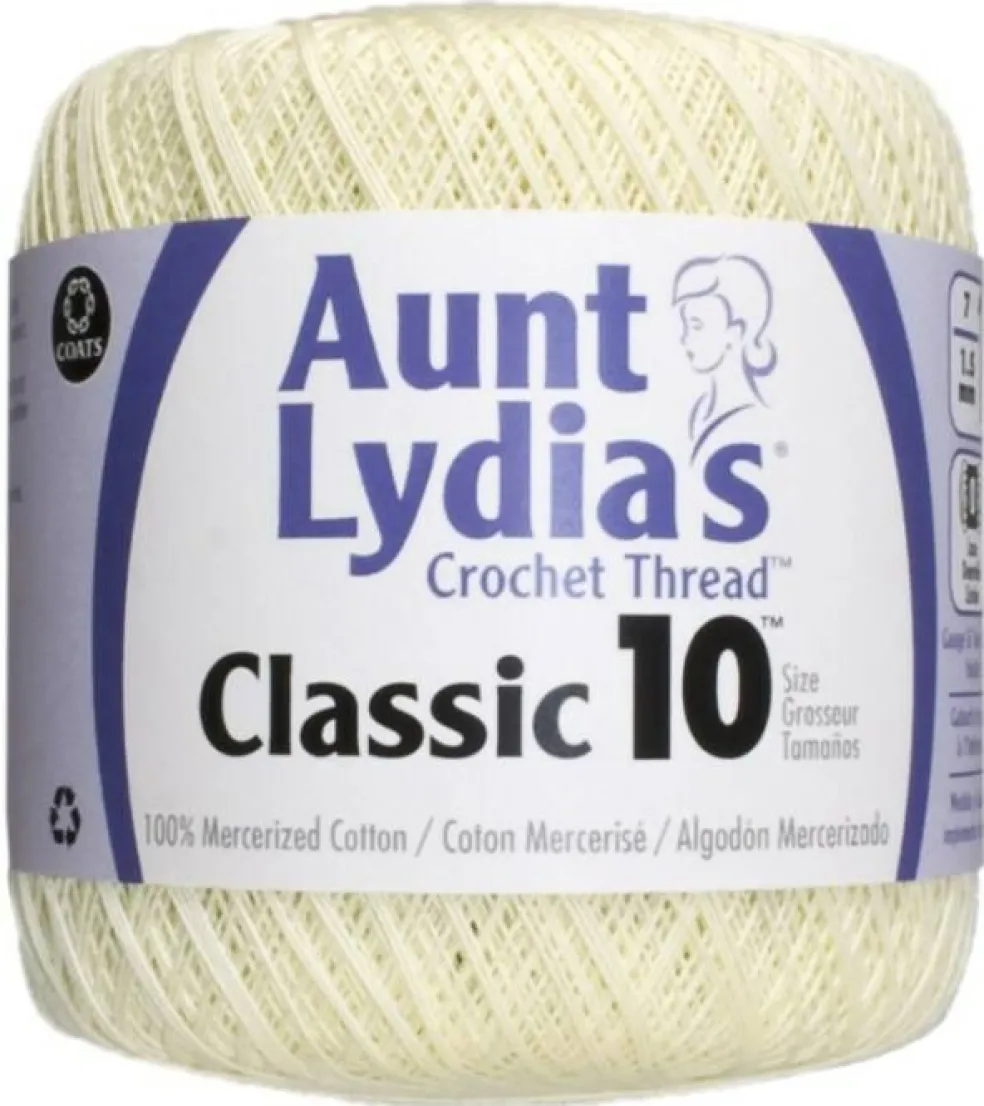 Aunt Lydia's Crochet Cotton Thread Classic 10