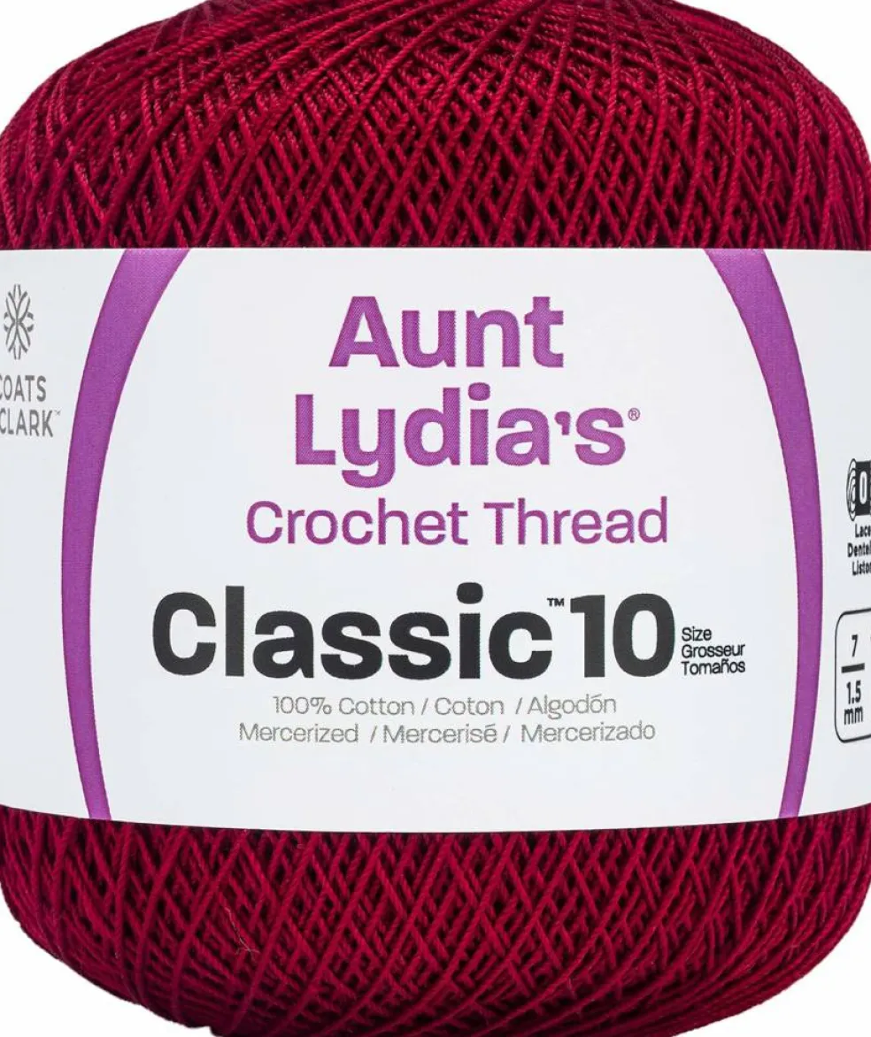 Aunt Lydia's Crochet Cotton Thread Classic 10