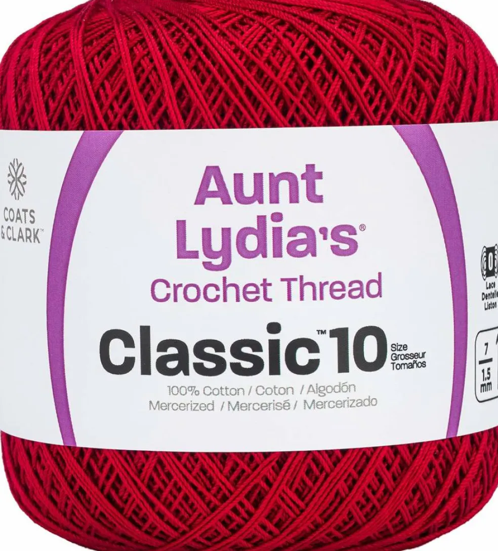 Aunt Lydia's Crochet Cotton Thread Classic 10