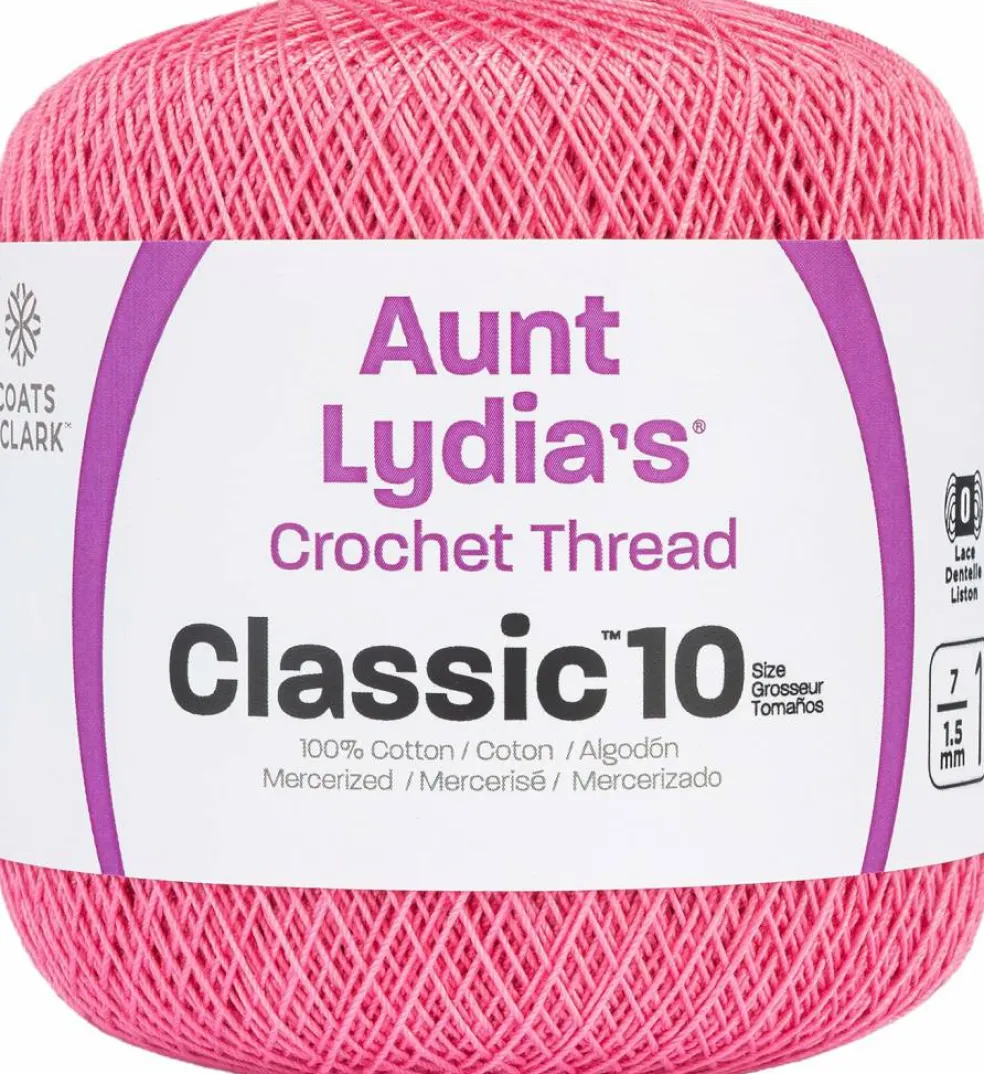 Aunt Lydia's Crochet Cotton Thread Classic 10