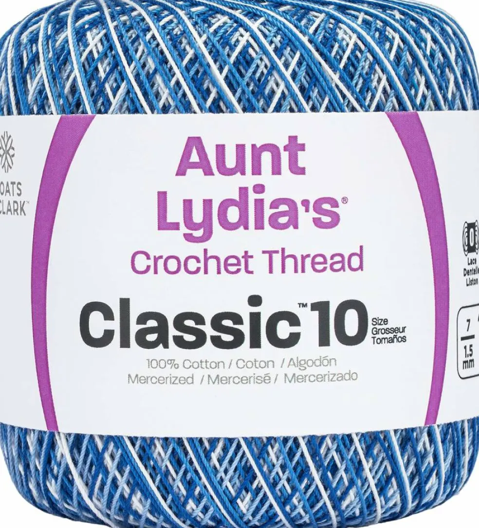 Aunt Lydia's Crochet Cotton Thread Classic 10