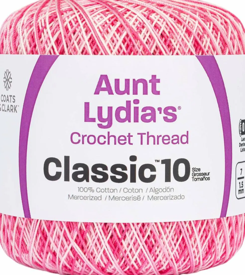 Aunt Lydia's Crochet Cotton Thread Classic 10