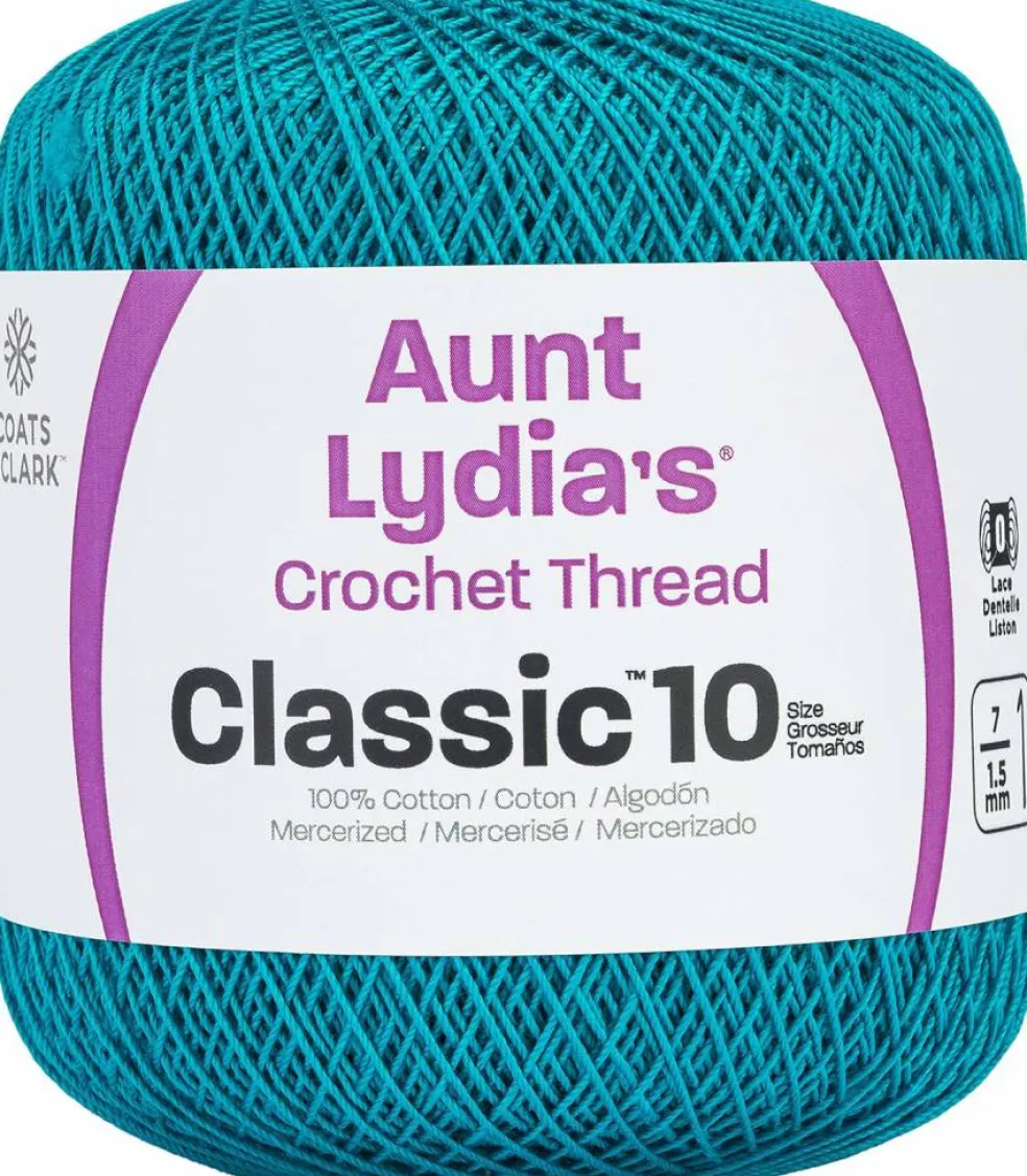 Aunt Lydia's Crochet Cotton Thread Classic 10
