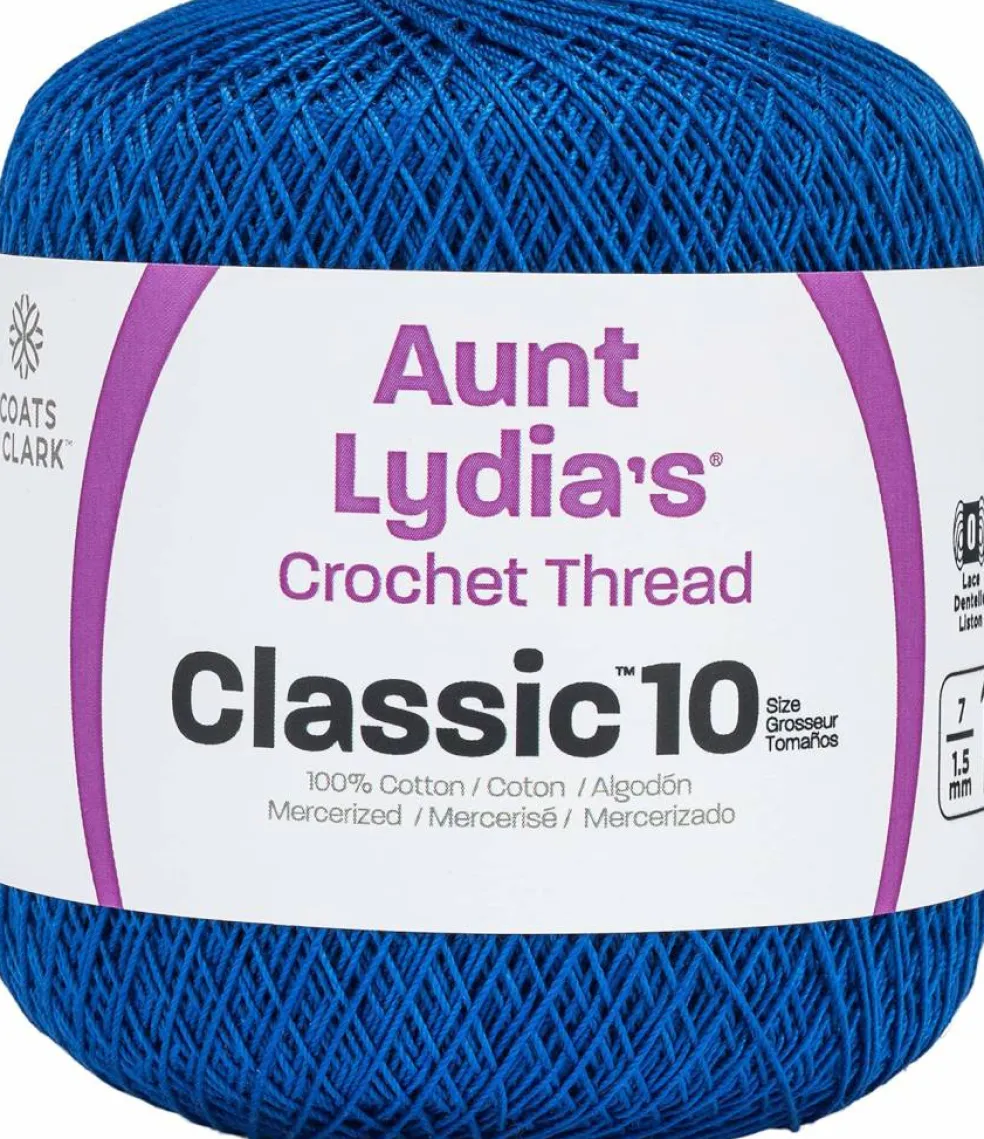 Aunt Lydia's Crochet Cotton Thread Classic 10