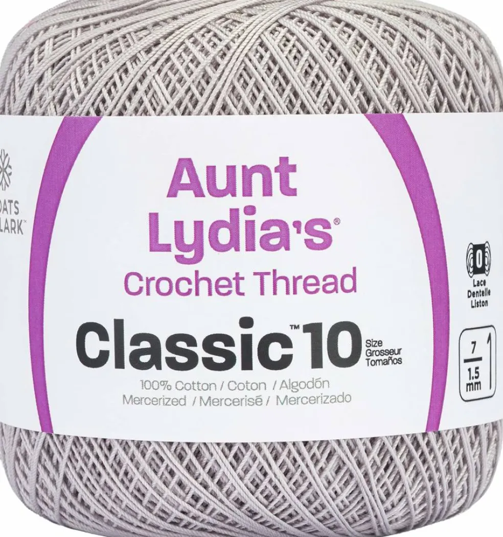 Aunt Lydia's Crochet Cotton Thread Classic 10