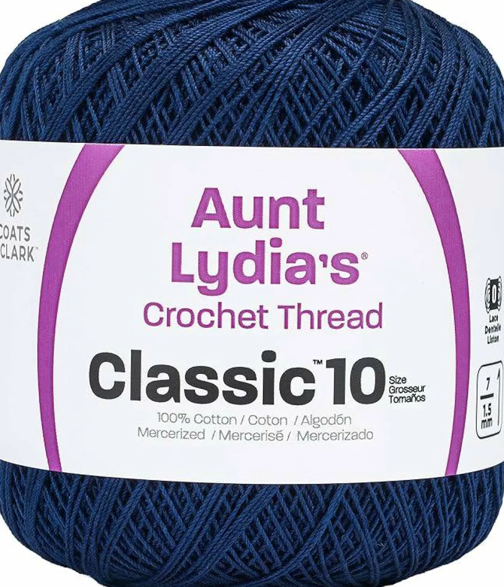 Aunt Lydia's Crochet Cotton Thread Classic 10
