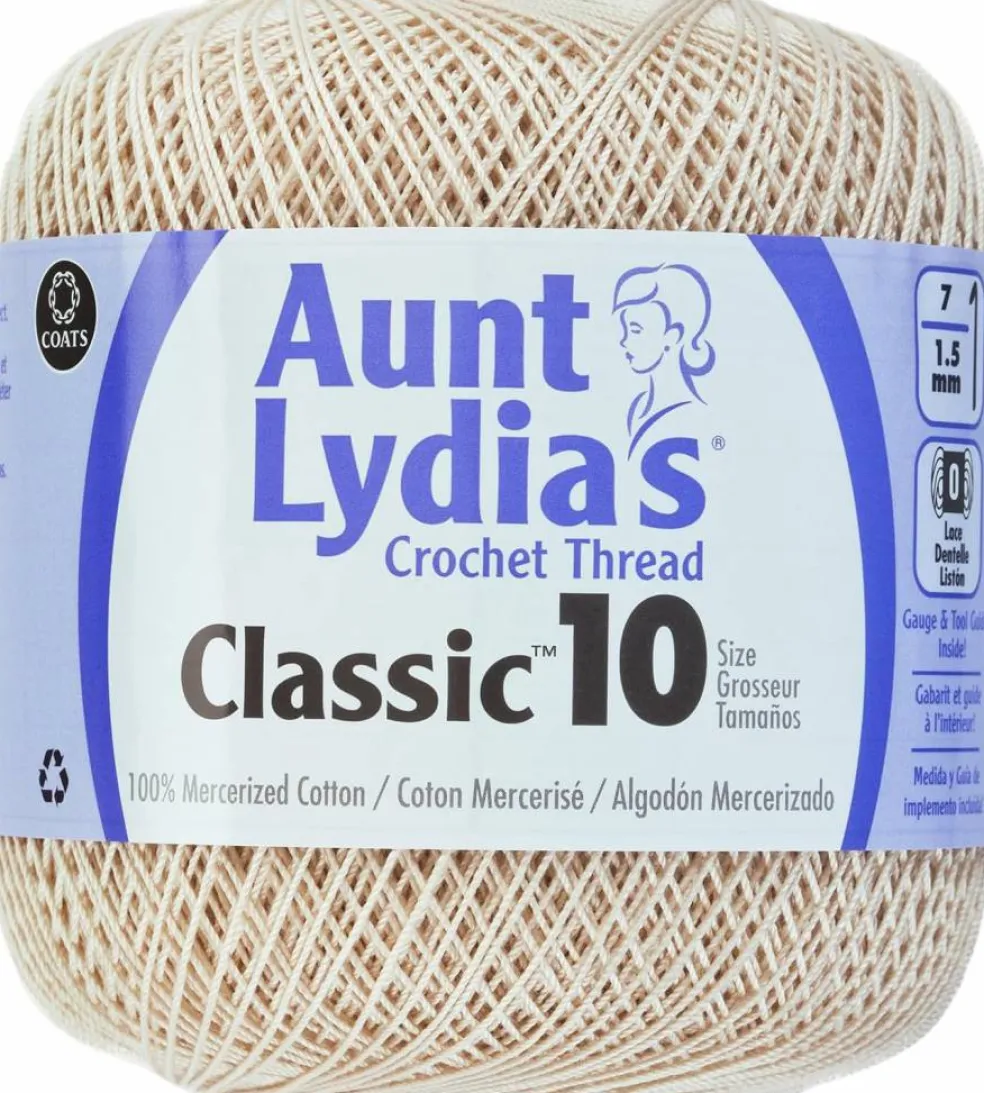 Aunt Lydia's Crochet Cotton Thread Classic 10