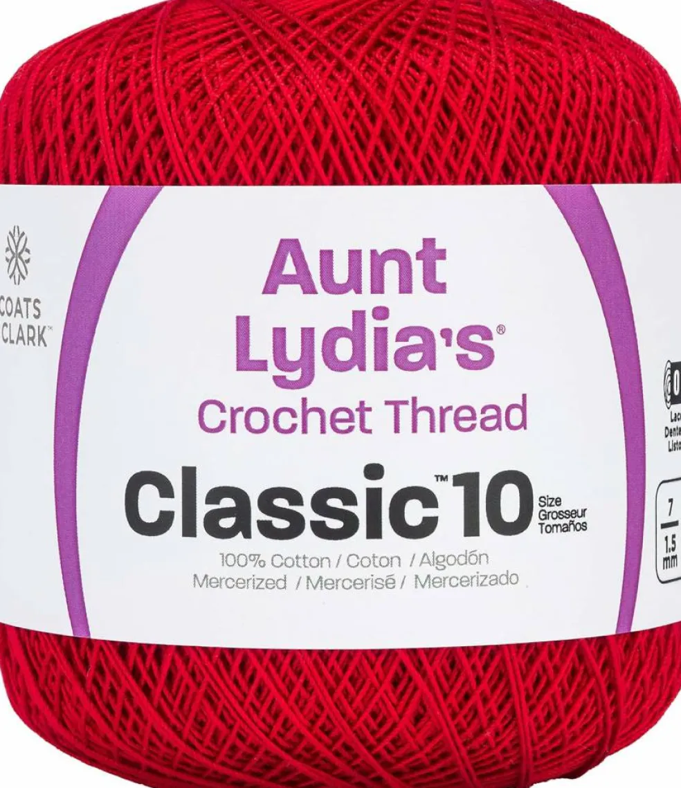 Aunt Lydia's Crochet Cotton Thread Classic 10
