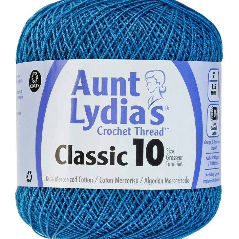 Aunt Lydia's Crochet Cotton Thread Classic 10