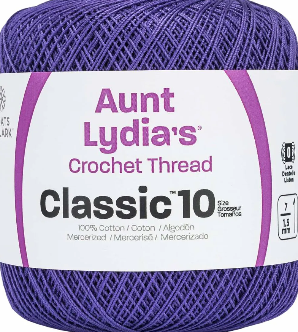 Aunt Lydia's Crochet Cotton Thread Classic 10