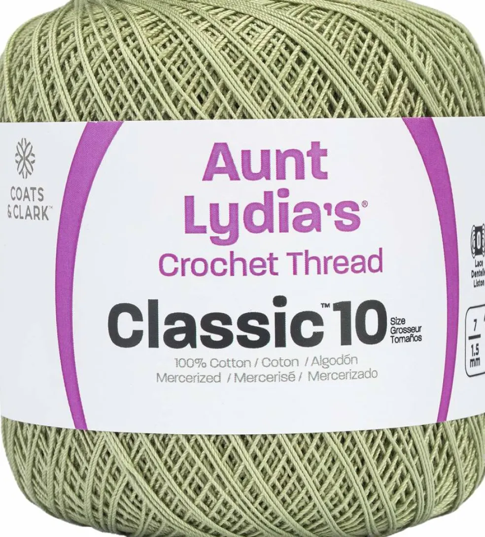 Aunt Lydia's Crochet Cotton Thread Classic 10