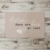 Autumn Days At Last Floor Mat