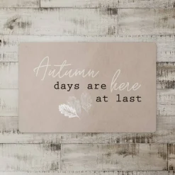 Autumn Days At Last Floor Mat