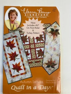 Autumn Leaves: Eleanor Burns Signature Quilt Pattern  735272012603