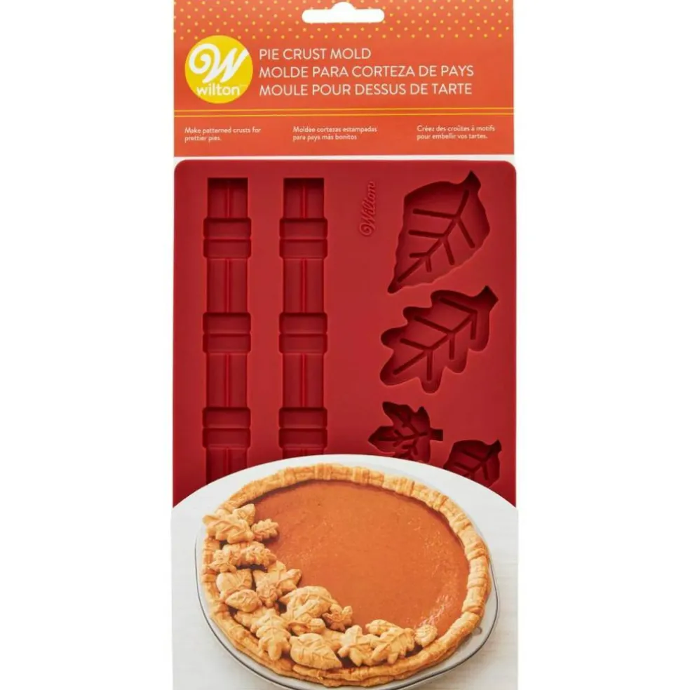 Autumn Pie Crust Mold