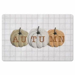 Autumn Pumpkins Floor Mat