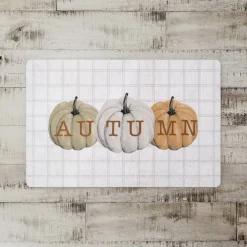 Autumn Pumpkins Floor Mat