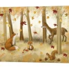 Autumn Scene by Makiko 20" x 16" Canvas Wall Art