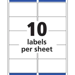 Avery Printable Shipping Labels with Sure Feed, 2