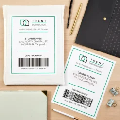Avery Printable Shipping Labels, 5.5" x 8.5" Customizable Stickers, White, 200 Blank Mailing Labels, Great for Mailing, Shipping, Organizing, and More (8426)