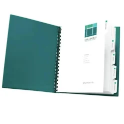 Avery Print-On 11 in. x 8.5 in. 5-Tab Customizable Unpunched Dividers - White (5/Pack)