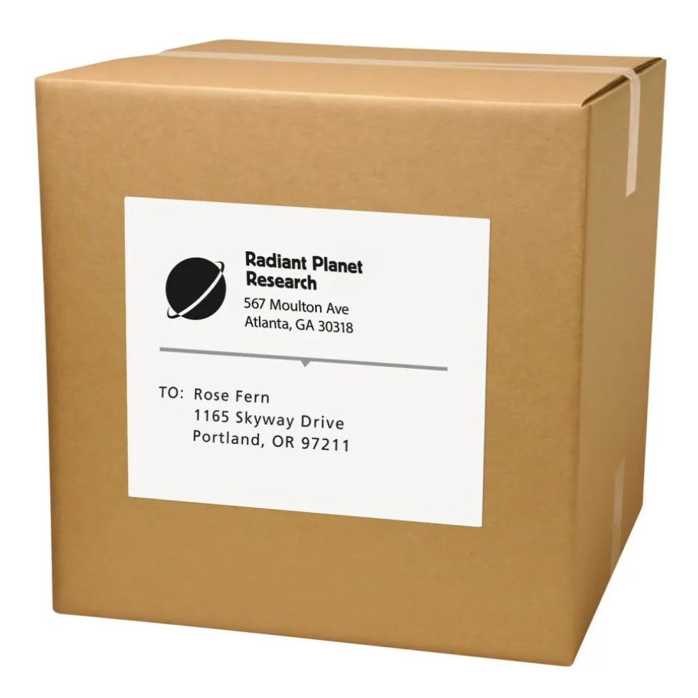 Avery Shipping Labels for Copiers, 8-1/2" x 11", 100 White Labels (5353)
