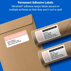 Avery TrueBlock Shipping Labels, Sure Feed Technology, Permanent Adhesive, 3-1/2" x 5", 100 Labels (8168)