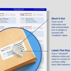 Avery Waterproof Printable Shipping Labels with Sure Feed, 2