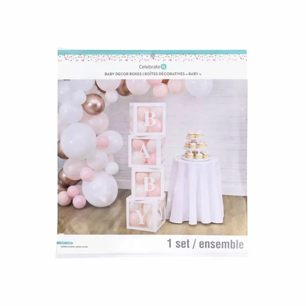 Baby Alphabet Décor Boxes by Celebrate It™