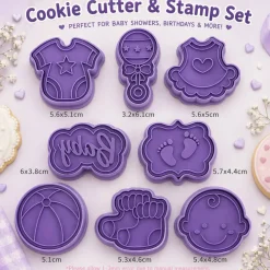 Baby Shower Cookie Cutters & Embossers