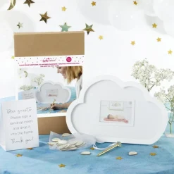 Baby Shower Guest Book Alternative - Cloud Frame