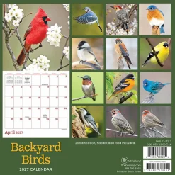 2027 Backyard Birds Mini Calendar