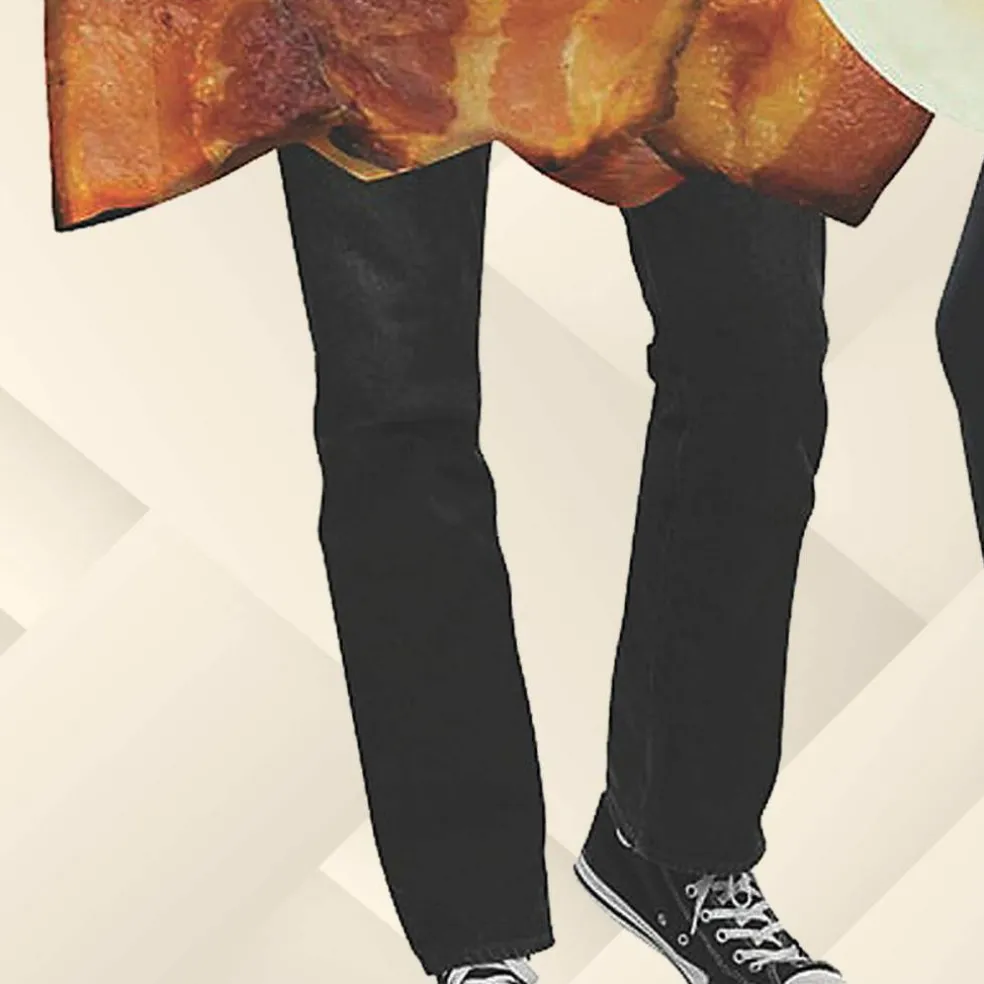 Bacon And Eggs Couples Halloween Costume Set Funny Tunic Fits Most Up To 6ft