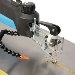 Baileigh Industrial BSS-22 120V 400 -1550 SPM Variable-Speed 22-3/8 in. Throat Cast Iron Table Scroll Saw with Foot Pedal