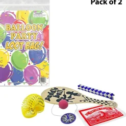 Balloon Party Loot Bag | Easy open 6 x 10 inch | Party Supplies | Raheev®