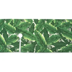 Banana Leaf Outdoor Table Runner With Zipper 14