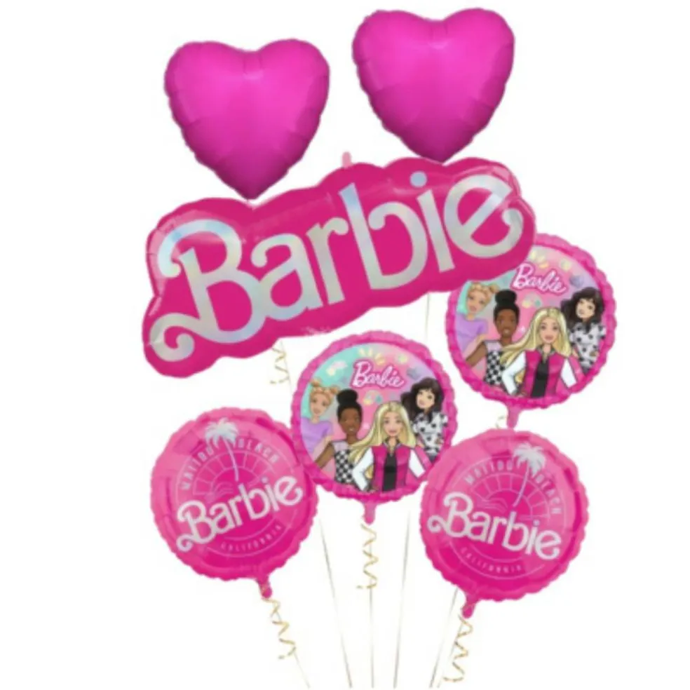 Barbie™ Pink Foil Balloon Bundle