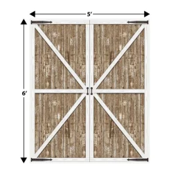 Barn Door Party Prop