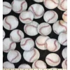 Baseball Anti-Pill Fleece Fabric | By The Yard