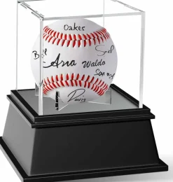Baseball Display Case, Baseball Holder Display Case, Acrylic UV Protected Baseball Case for Display, Baseball Display Case for Autographed Baseball