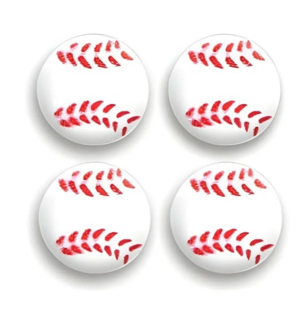 Baseball Icing Cupcake Toppers 12 Count