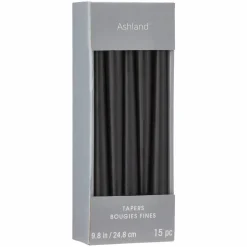 Basic Elements™ Black Unscented Taper Party Pack By Ashland®