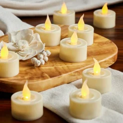 Basic Elements™ Ivory LED Tealights By Ashland®