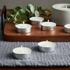 Basic Elements™ Ivory Unscented Tealights By Ashland®