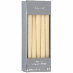 Basic Elements™ Ivory Unscented Taper Party Pack By Ashland®