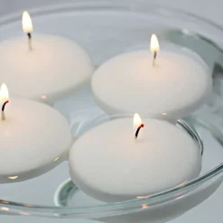 Basic Elements™ White Floating Candles, 4ct. by Ashland®