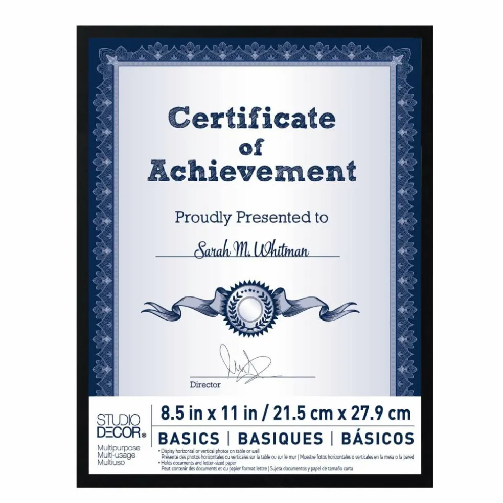 Basics Black Multipurpose Frame by Studio Décor®
